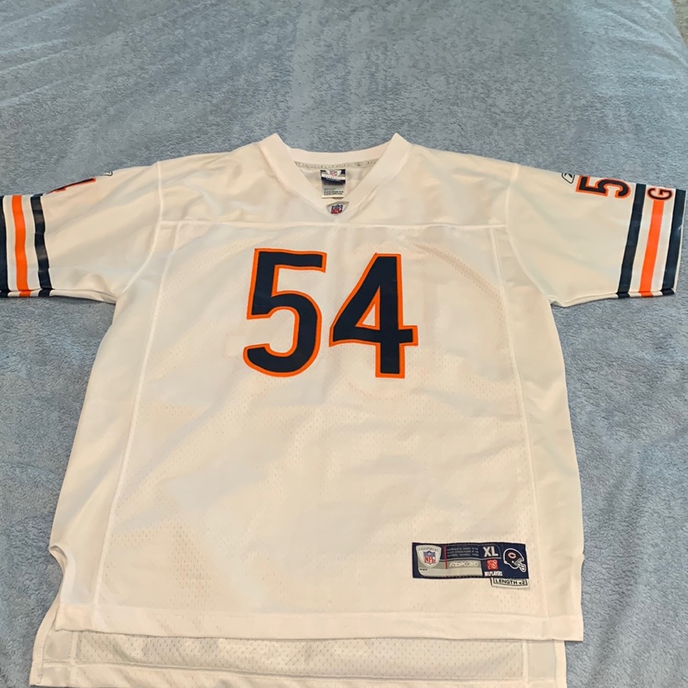 Urlacher bears 54 jersey worn one time great condition